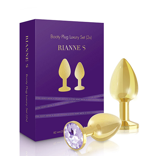 Gold Booty Plug Packaging