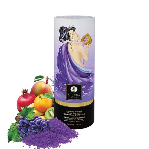 Shunga Oriental Crystals Bath Salts-Exotic Fruits