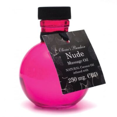 Olivia’s Boudoir CBD Massage Oil 4oz